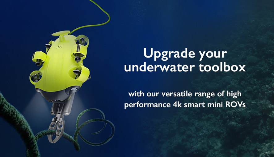 high performance 4k smart mini ROVs