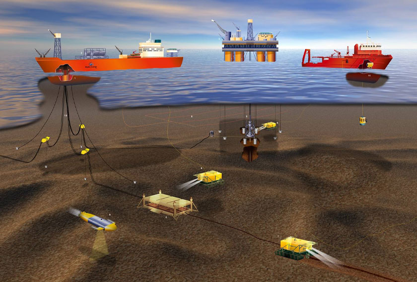 oil and gas industry product in subsea environment